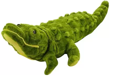 Crocodile Stuffed Plush Soft Toy for Kids, 80 cm - 80 cm  (Green)